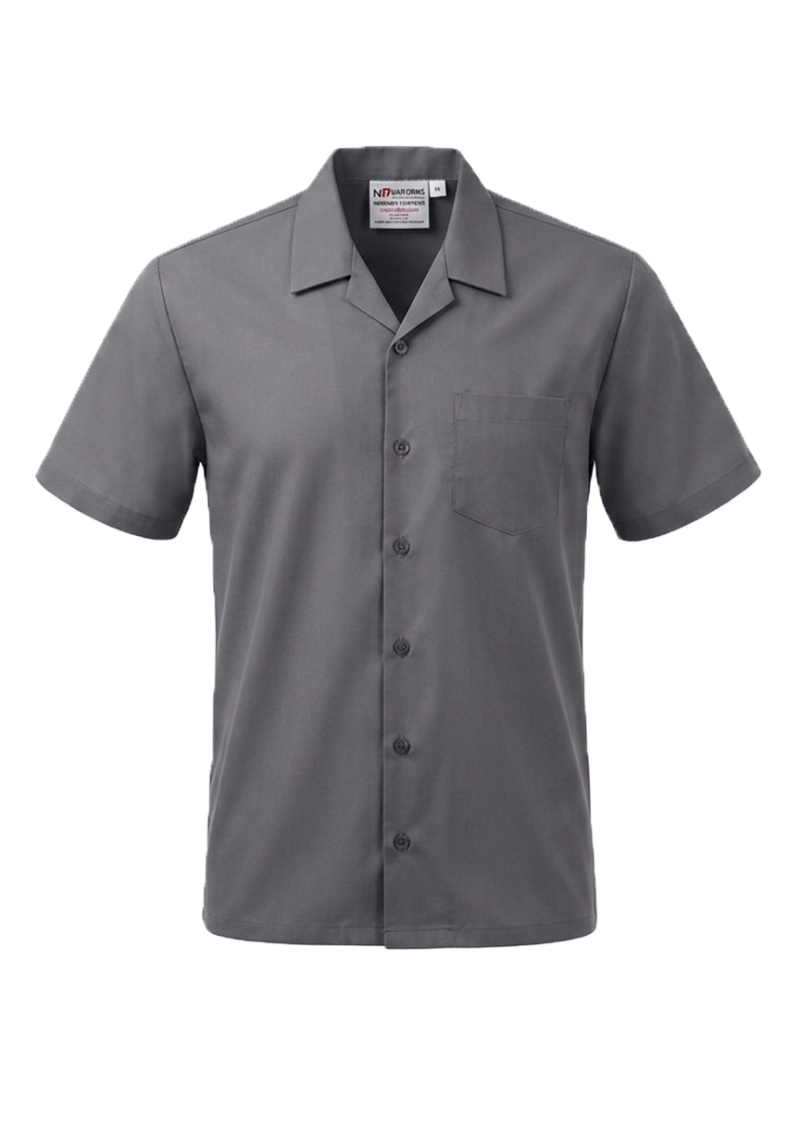 Bishop Viard College SS Shirt Grey