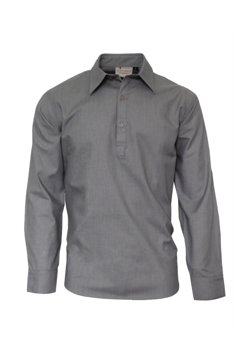 Bishop Viard College Long Sleeve Shirt Grey